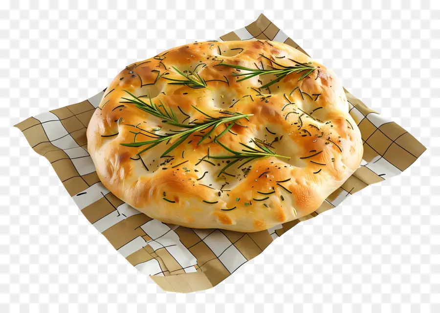 Focaccia Ekmeği，Biberiye PNG