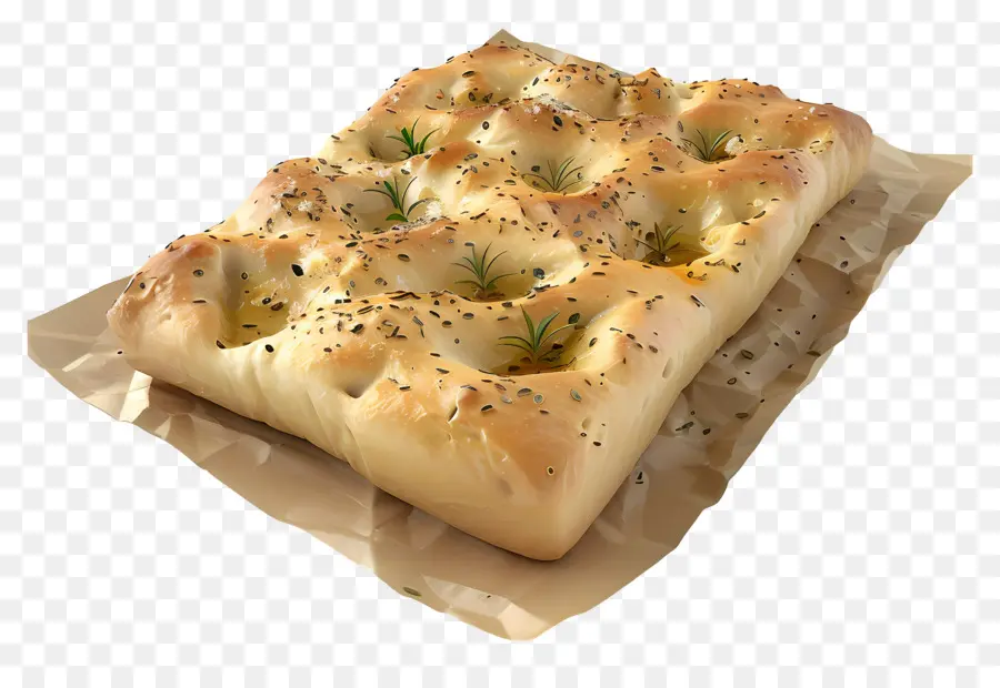 Focaccia Ekmeği，Pişmiş PNG