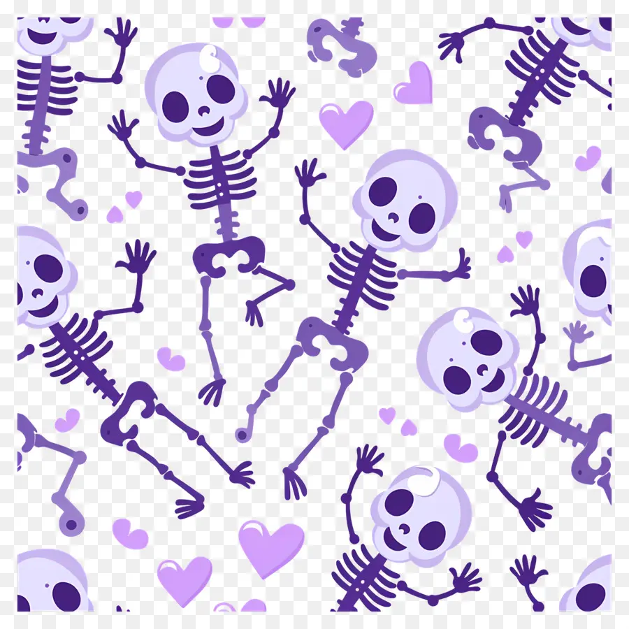 Iskeletler Desen，İskeletler PNG