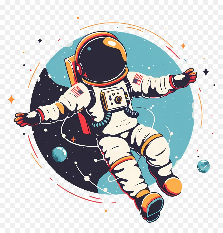 Karikatür Astronot，Astronot PNG