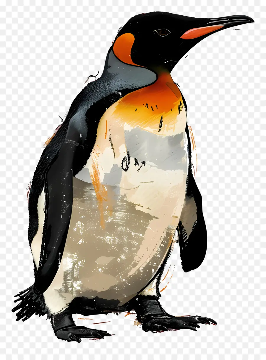 Penguen，Kuş PNG