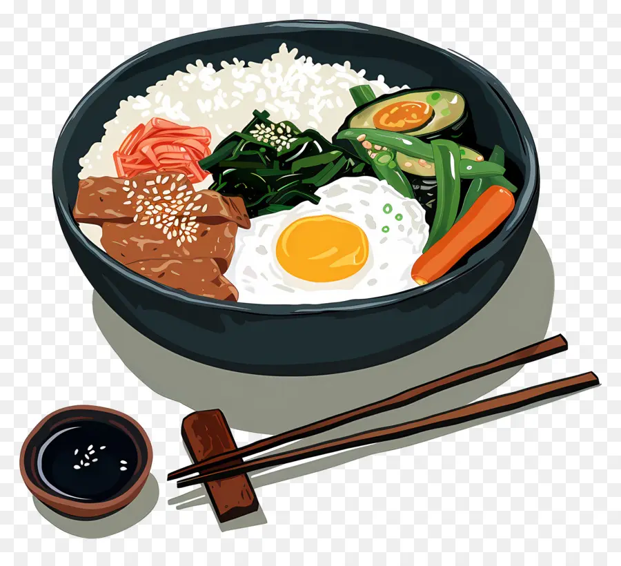 Kore Yemeği，Bibimbap PNG