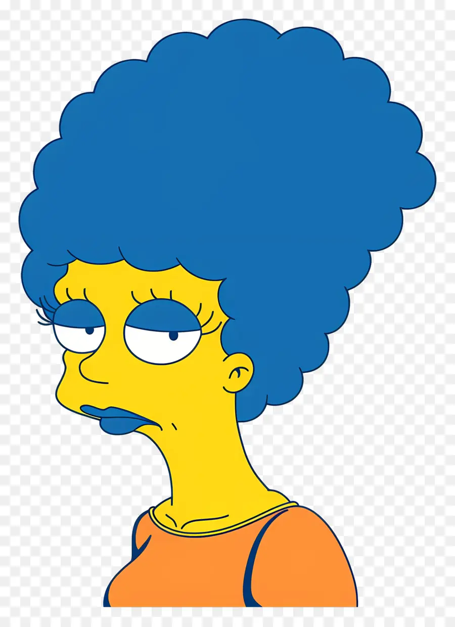 Marge Simpson，Karikatür PNG