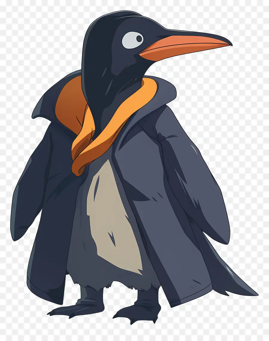 Penguen，Kuş PNG