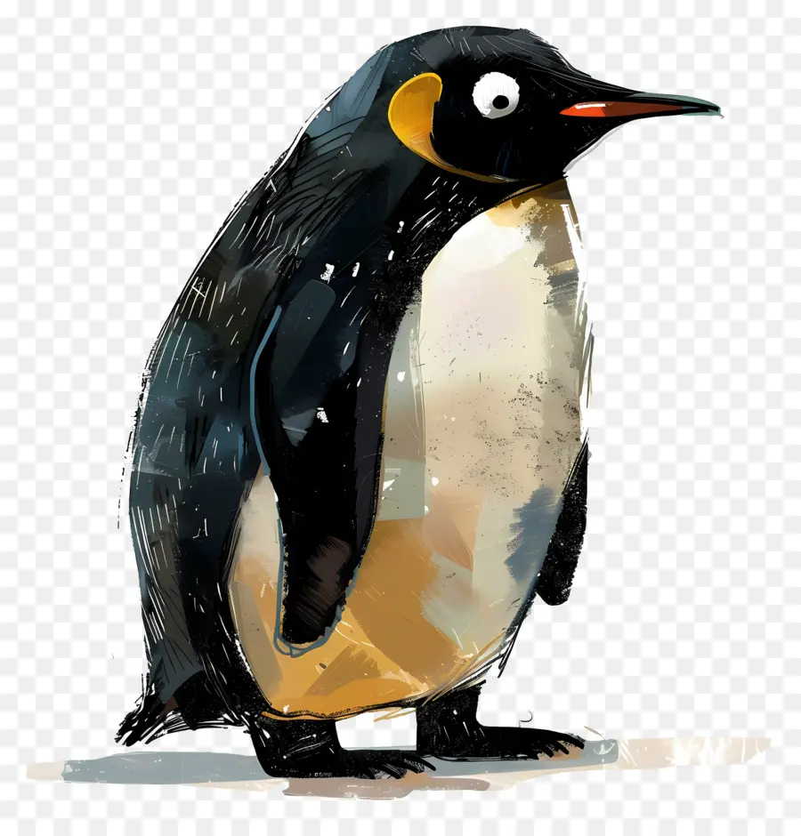 Penguen，Kuş PNG