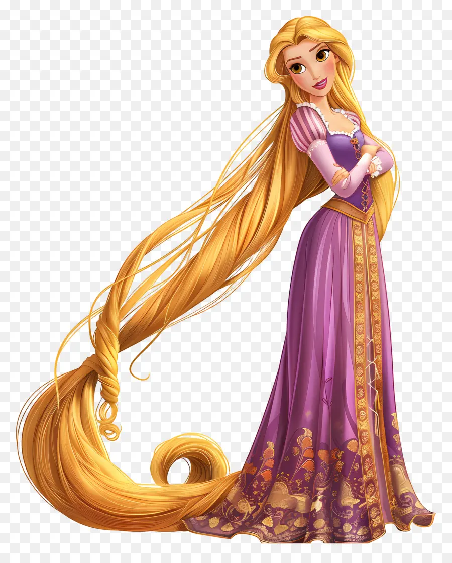 Rapunzel Prensesi，Uzun Saçlı Prenses PNG