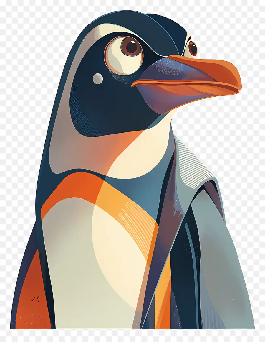 Penguen，Kuş PNG