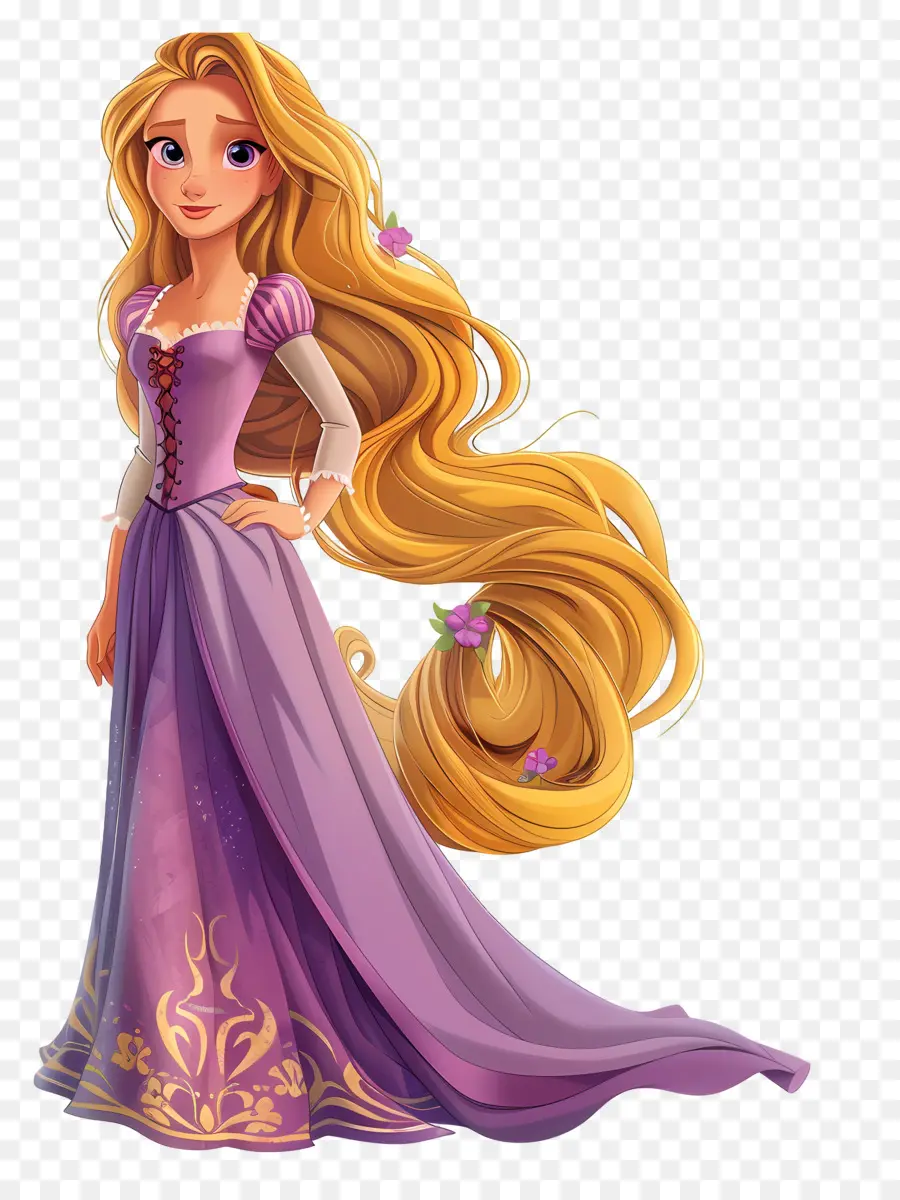 Rapunzel Prensesi，Sarışın Kız PNG