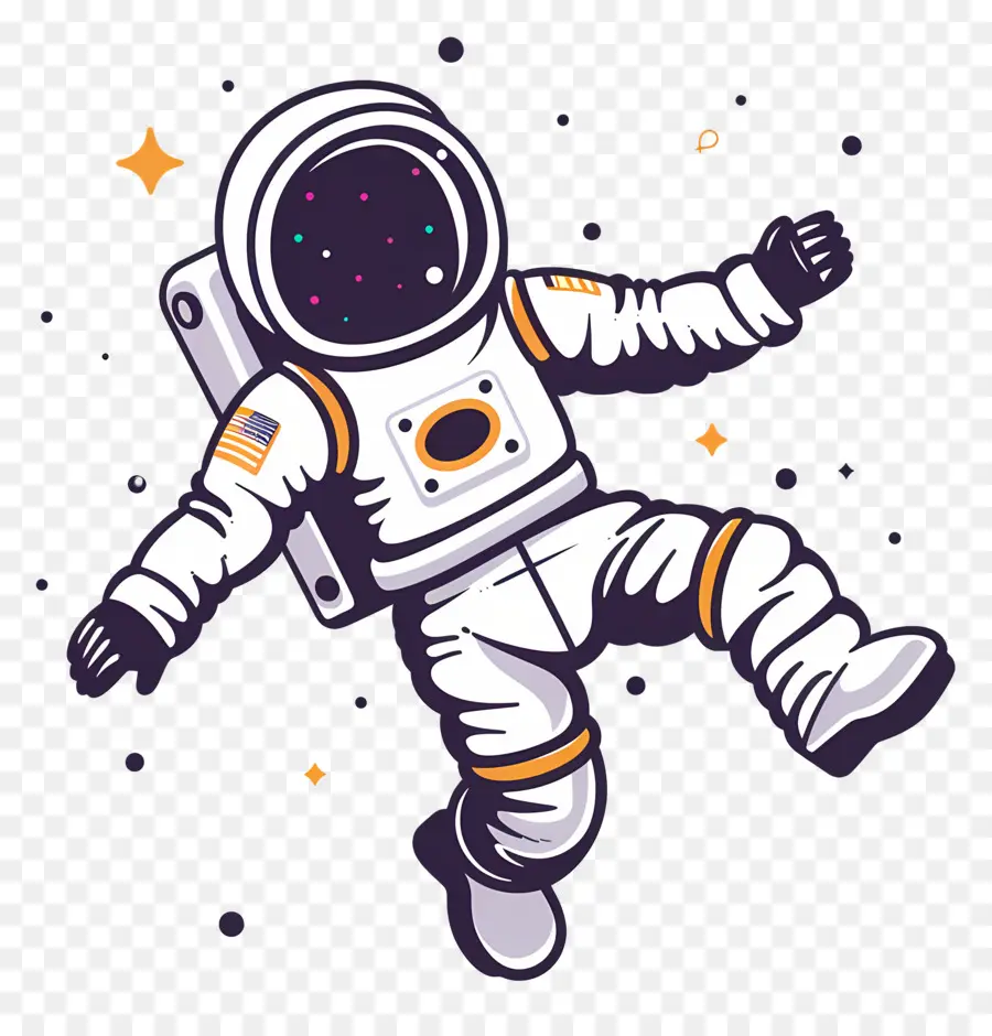 Karikatür Astronot，Astronot PNG