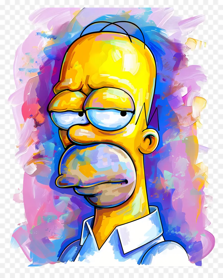 Homer Simpson，Sarı Tenli Adam PNG