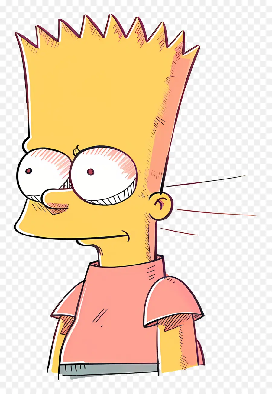 Bart Simpson，Çizgi Film Karakteri PNG