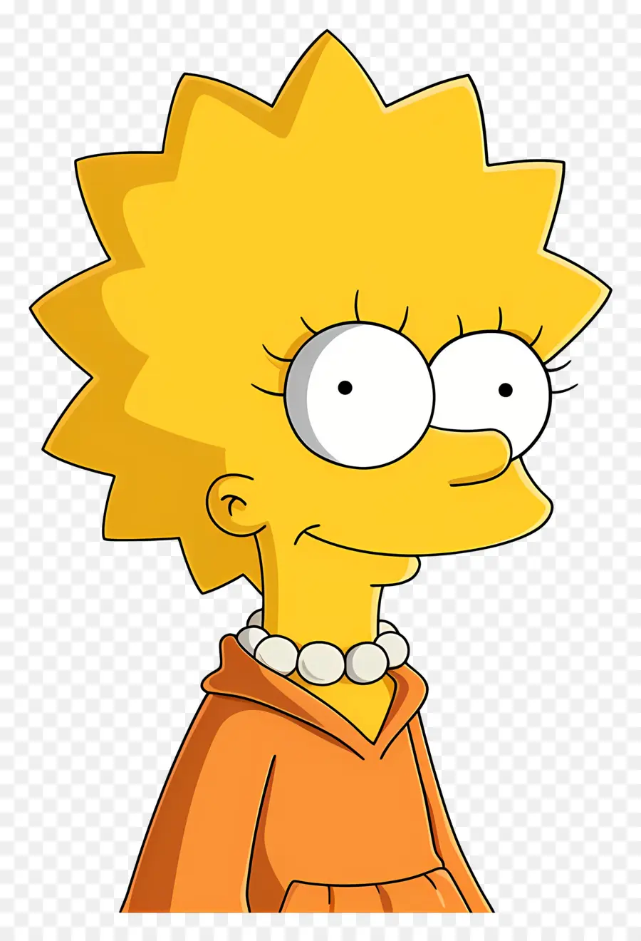 Lisa Simpson，Çizgi Film Karakteri PNG