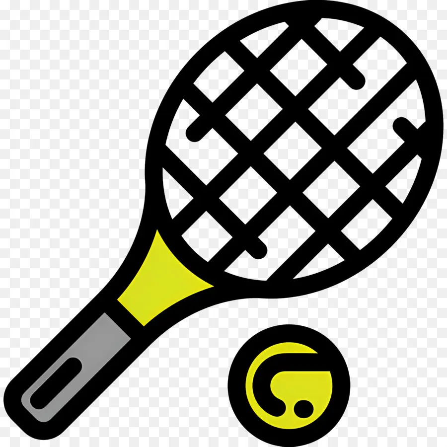 Tenis Raketi，Tenis Raketi Ve Topu PNG