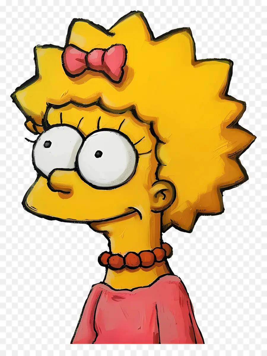 Lisa Simpson，Karikatür PNG