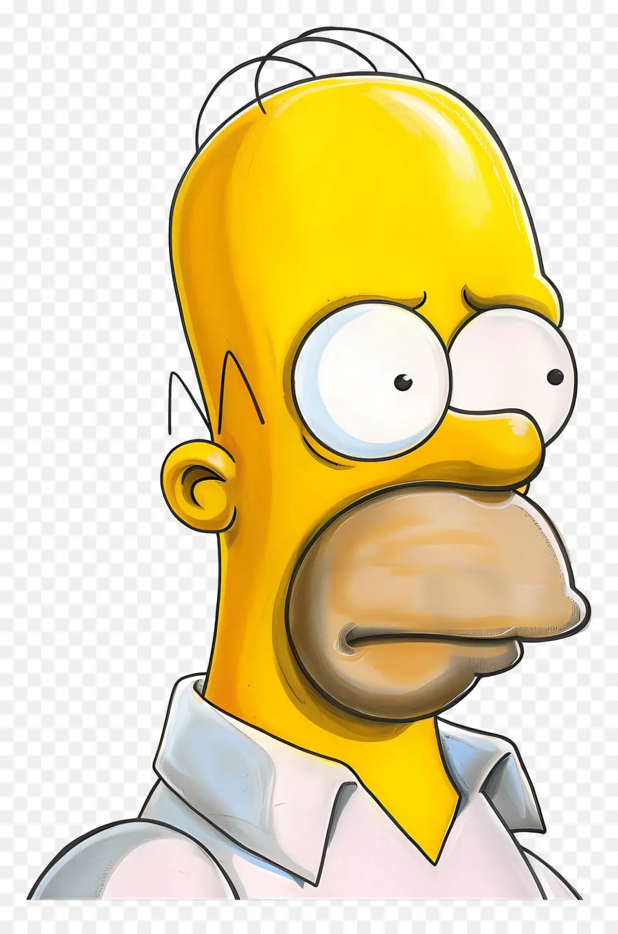 Homer Simpson，Çizgi Film Karakteri PNG