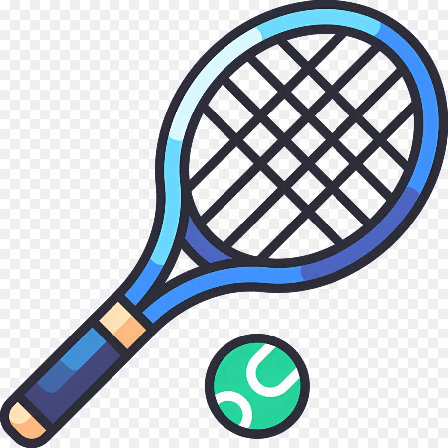 Tenis Raketi，Tenis Raketleri Ve Topu PNG