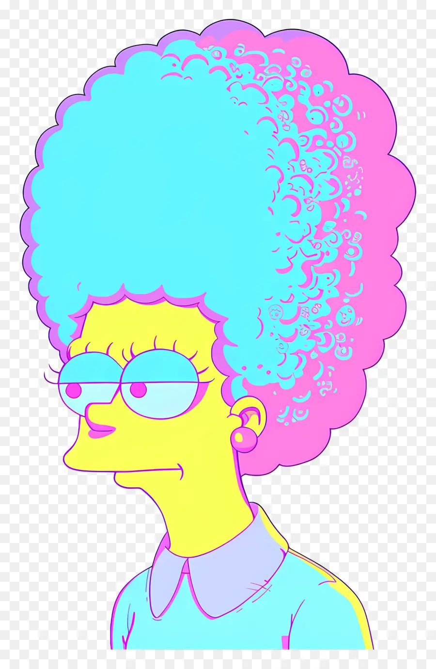 Marge Simpson，Karikatür PNG