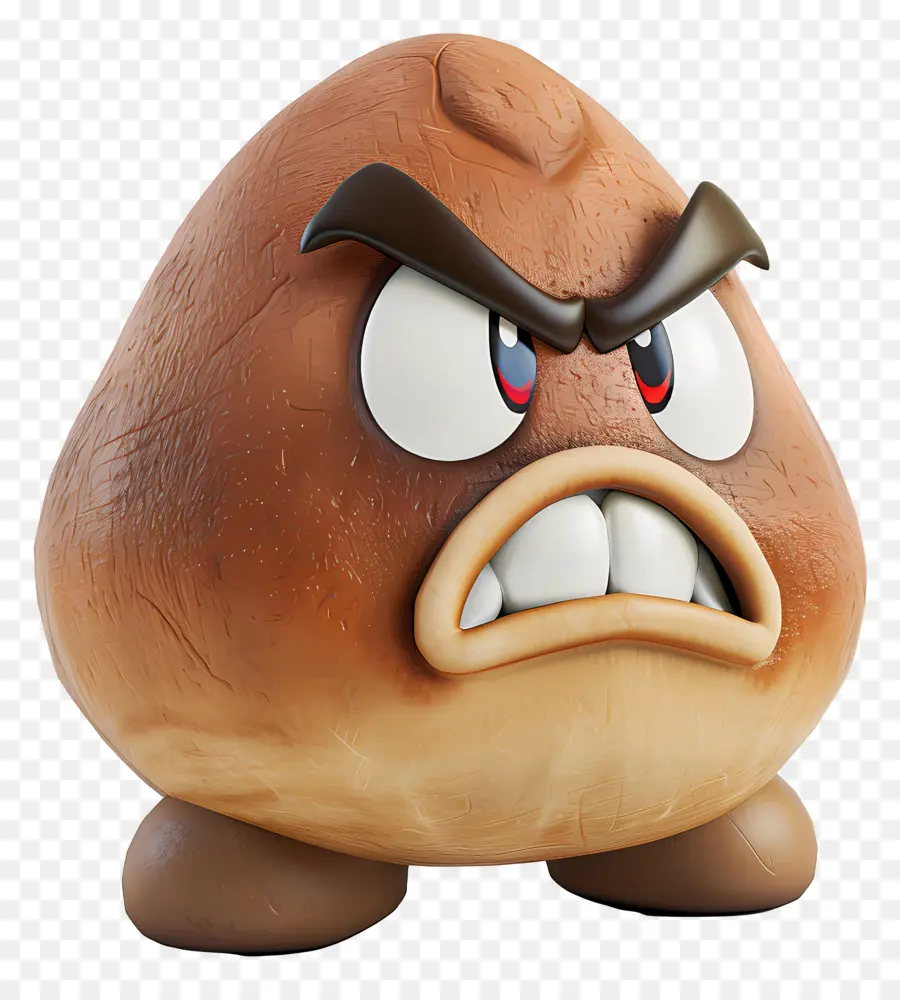 Goomba，Kızgın Mantar PNG