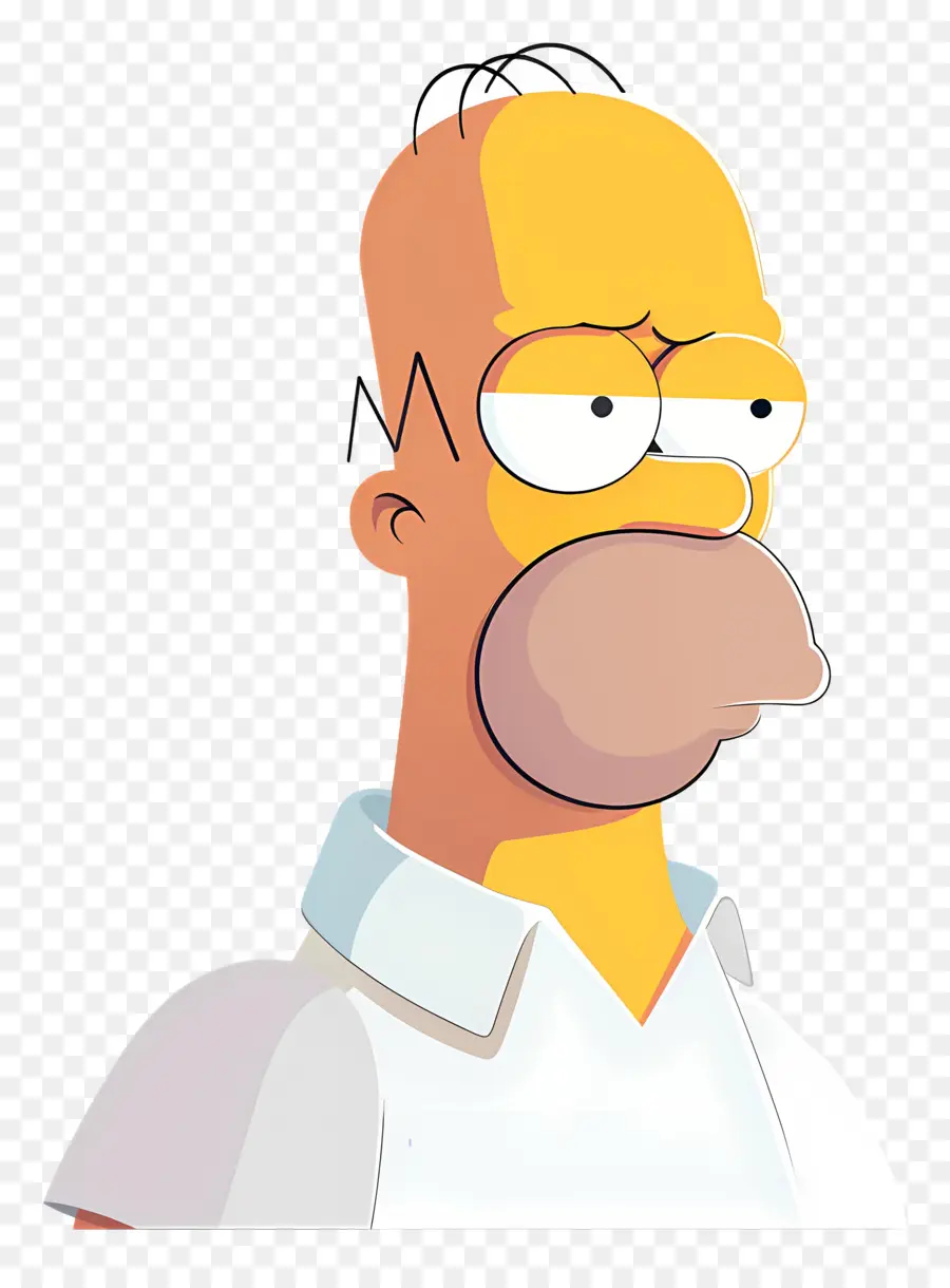 Homer Simpson，Çizgi Film Karakteri PNG