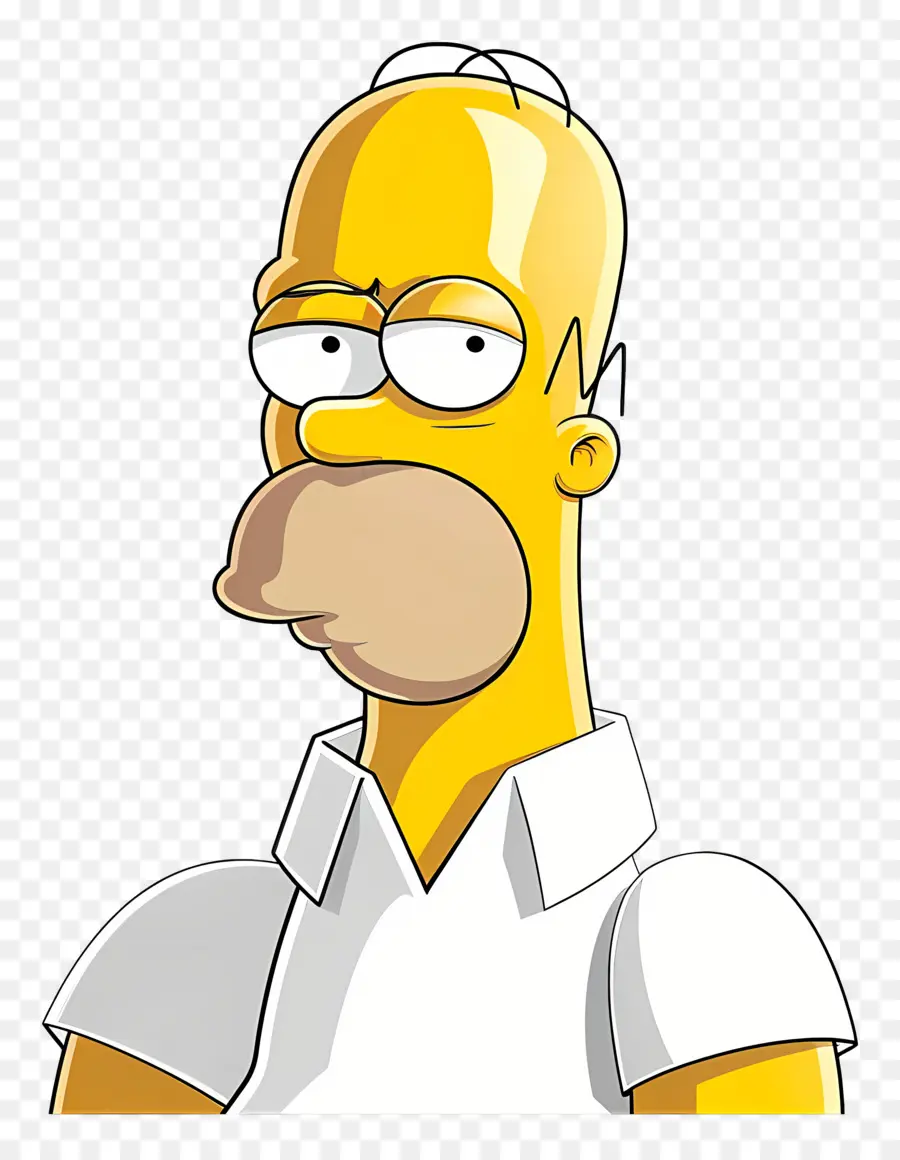 Homer Simpson，Çizgi Film Karakteri PNG