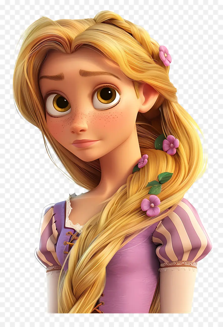 Rapunzel Prensesi，Sarışın Kız PNG