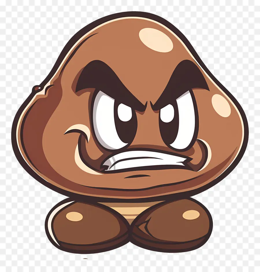 Goomba，Kızgın Mantar PNG