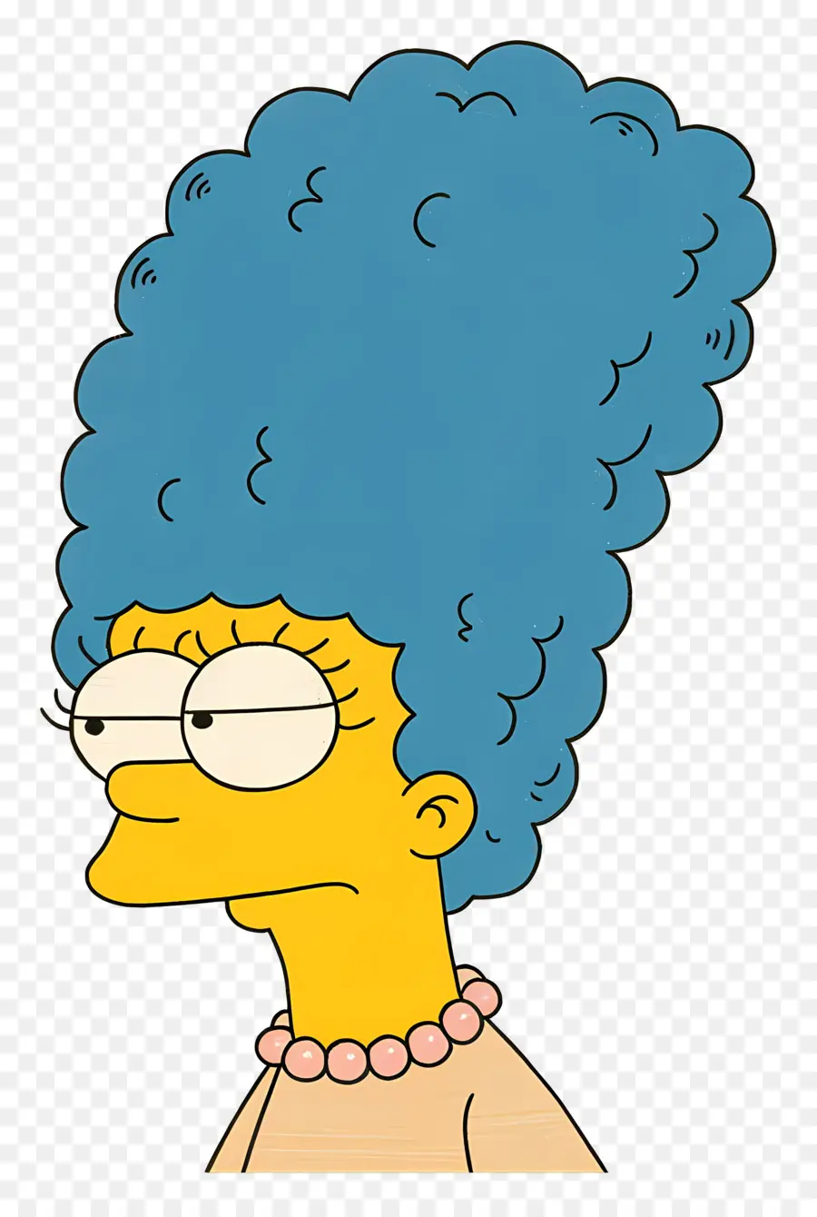 Marge Simpson，Animasyonlu Kadın PNG