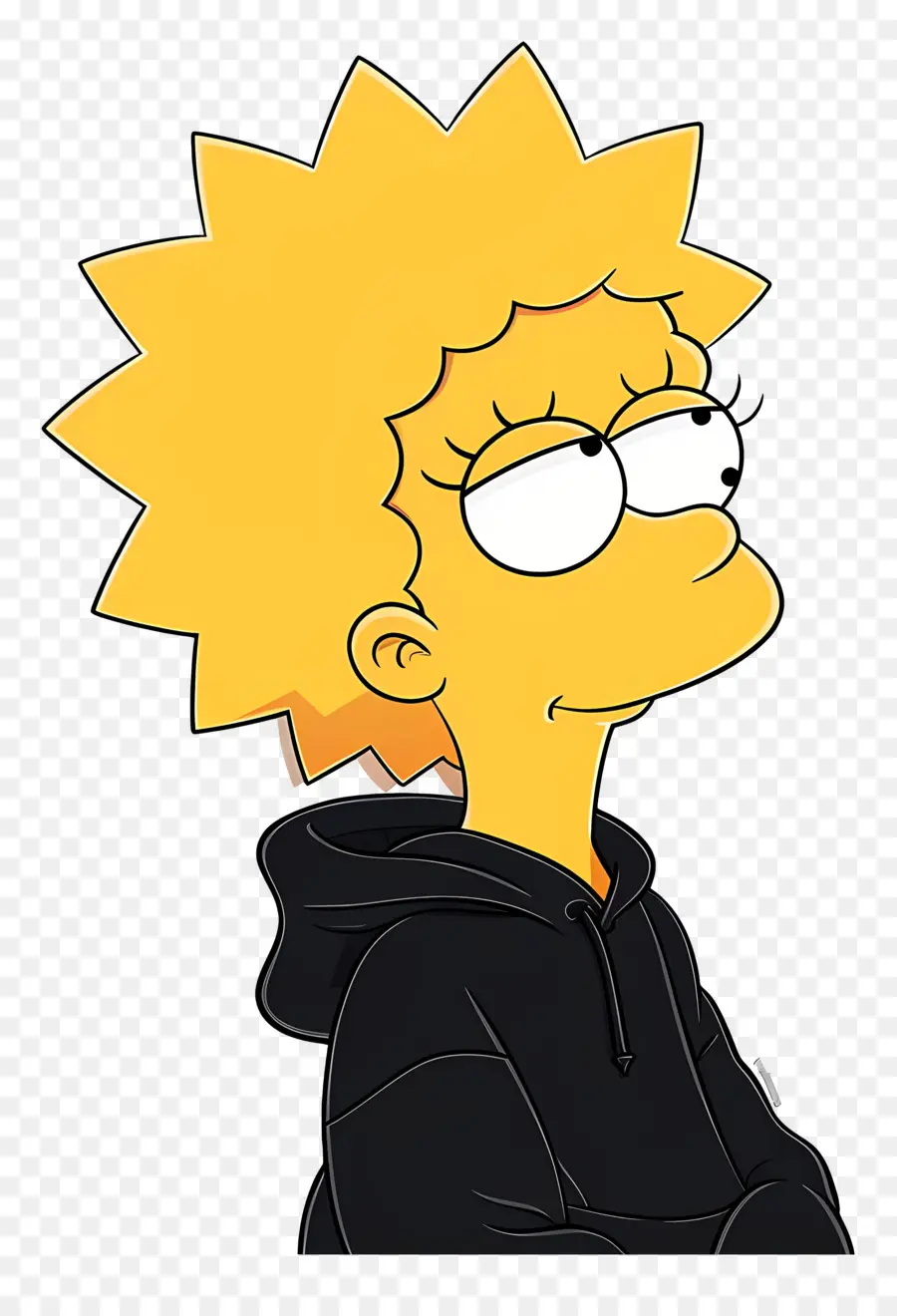 Lisa Simpson，Çizgi Film Karakteri PNG