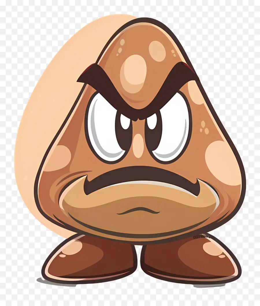 Goomba，Kızgın Mantar PNG