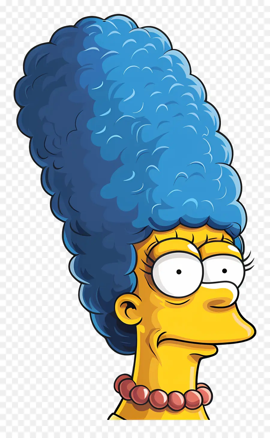 Marge Simpson，Karikatür PNG