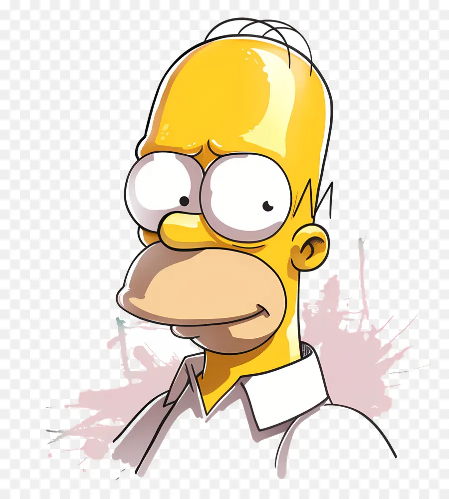 Homer Simpson，Çizgi Film Karakteri PNG