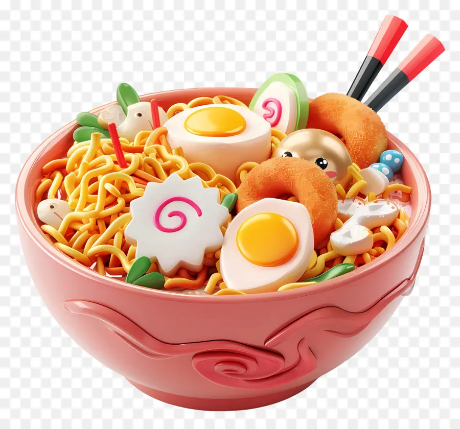 Ramen Çorbası，Kase Erişte PNG