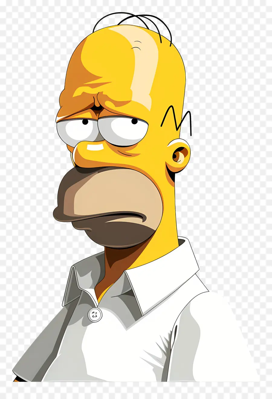 Homer Simpson，Çizgi Film Karakteri PNG