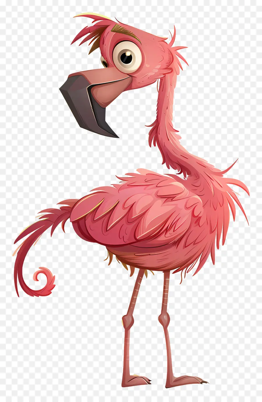 Flamingo，Pembe Kuş PNG