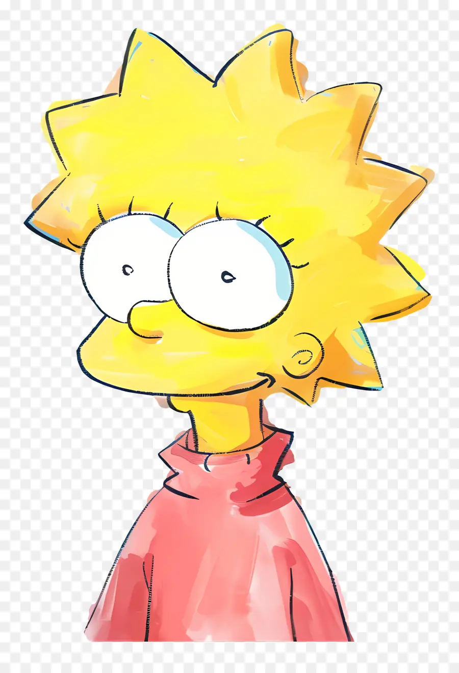 Maggie Simpson，Karikatürize Et Kiz PNG