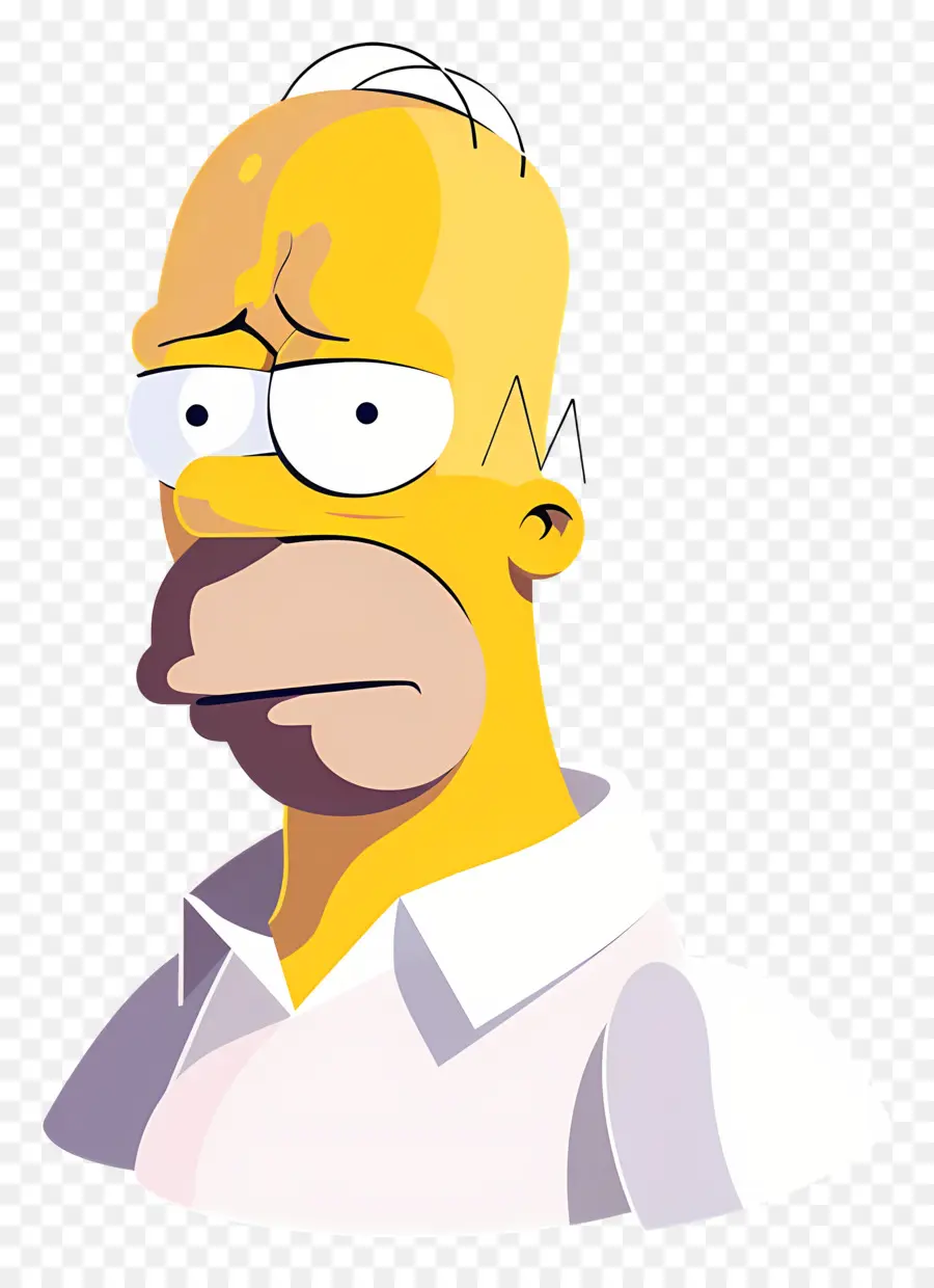 Homer Simpson，Çizgi Film Karakteri PNG