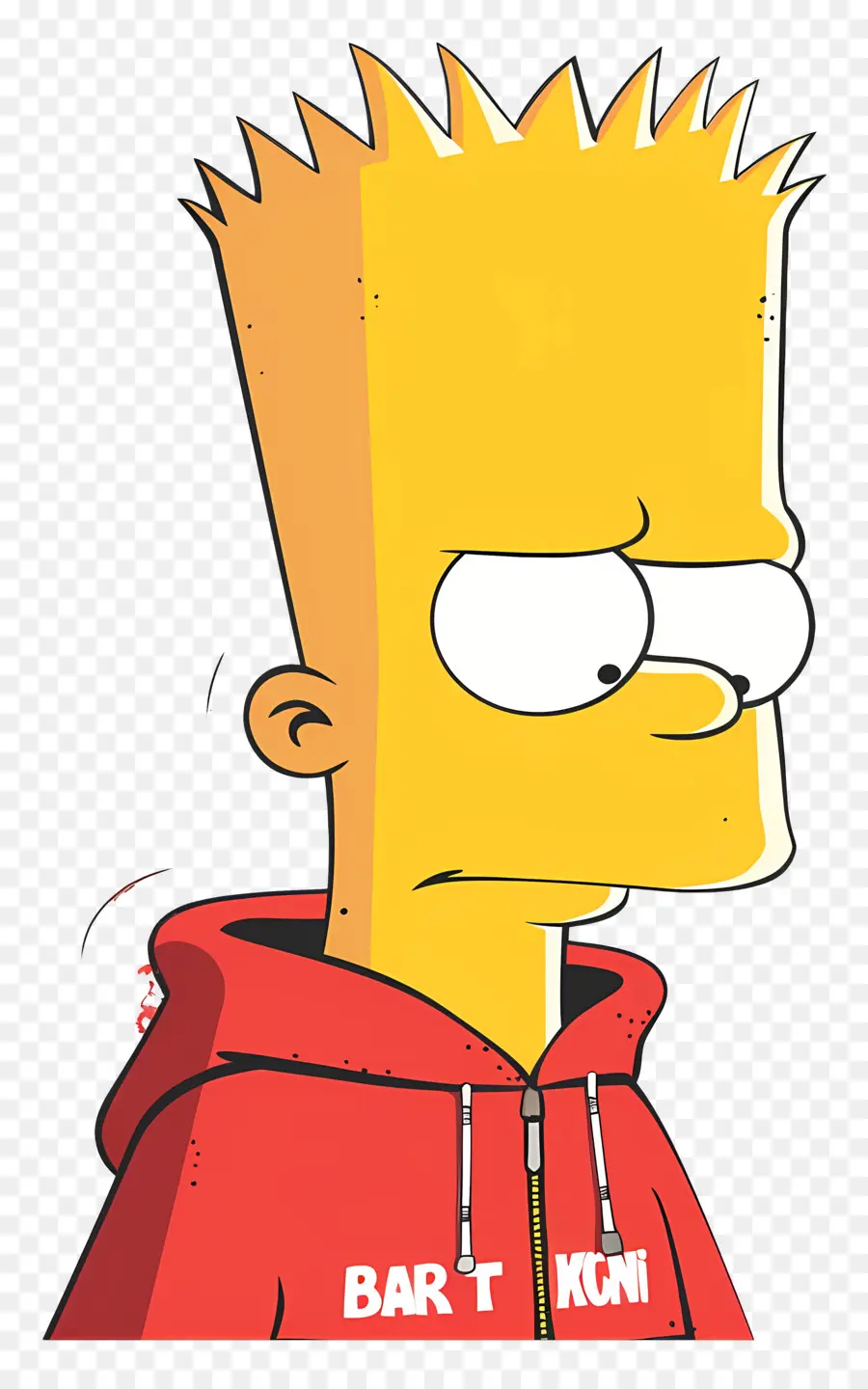 Bart Simpson，Dikenli Saçlı çizgi Film çocuğu PNG