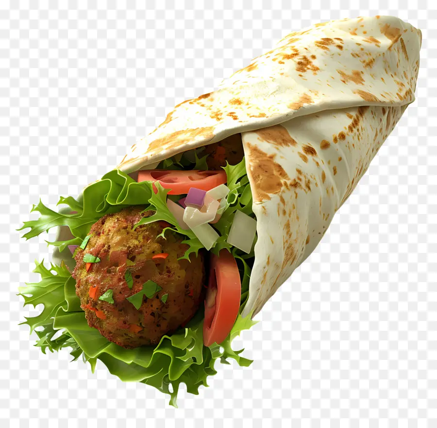 Falafel Sarma，Dürüm PNG