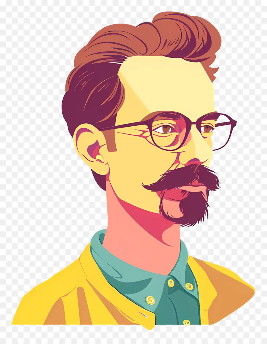 Ned Flanders，Gözlüklü Adam PNG