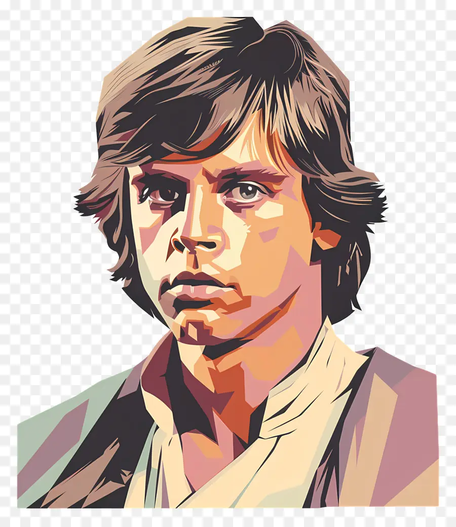 Luke Skywalker，Karakter Portresi PNG