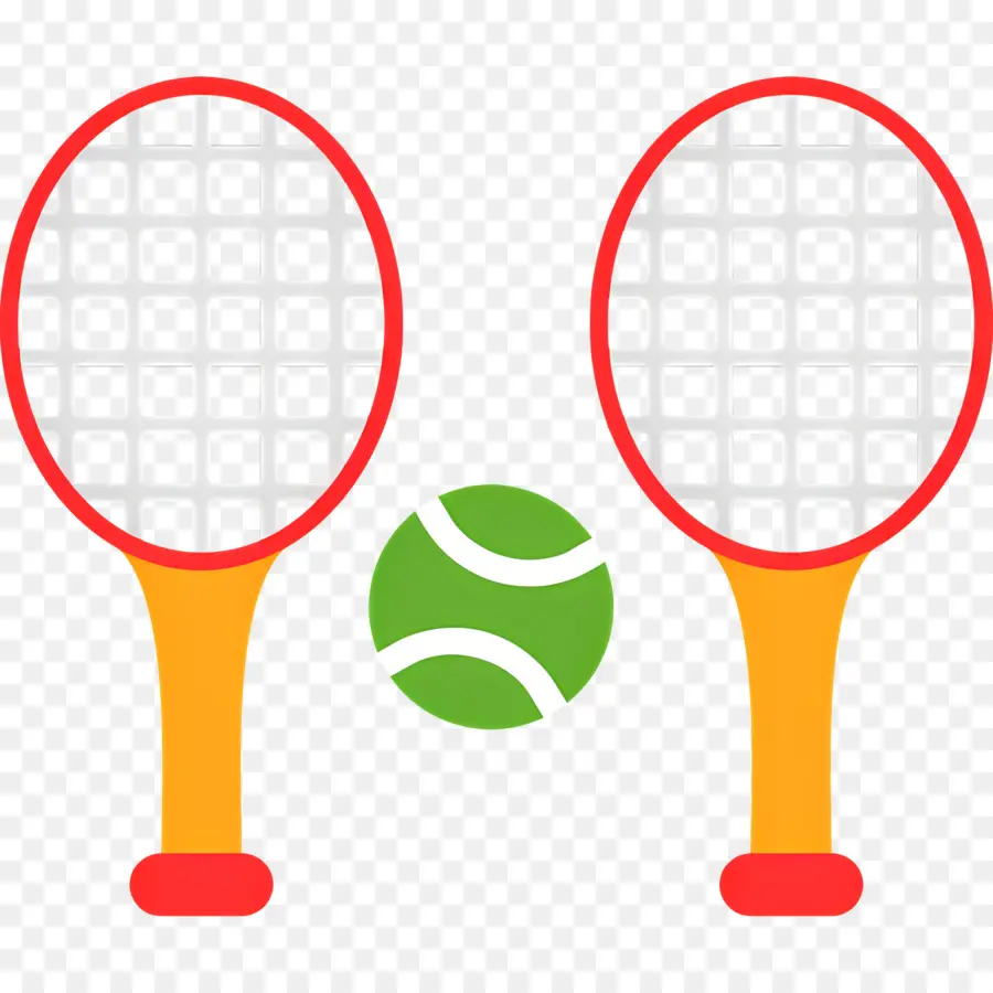 Tenis Raketi，Tenis Raketleri Ve Topu PNG