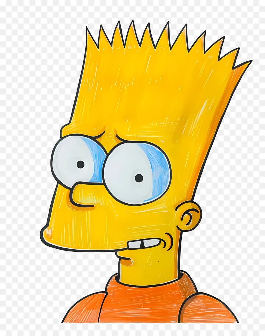 Bart Simpson，Çizgi Film Karakteri PNG