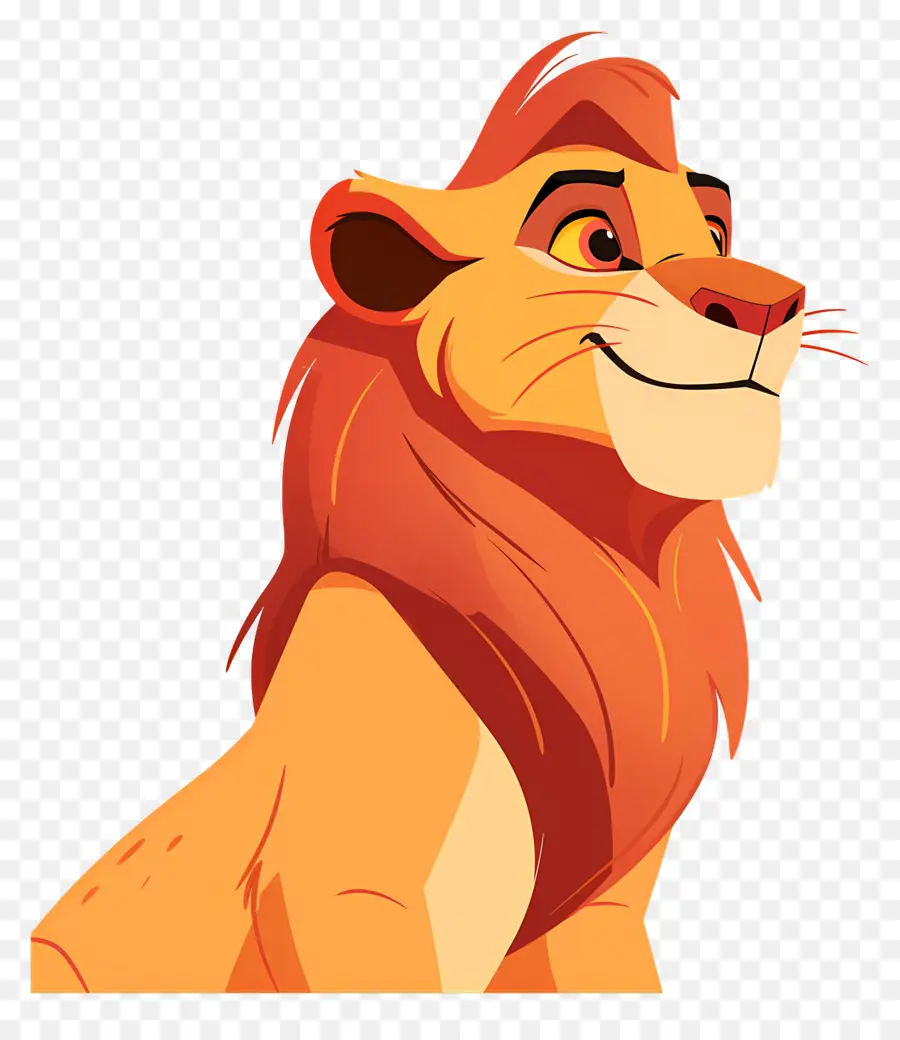 Simba，Karikatür Aslan PNG