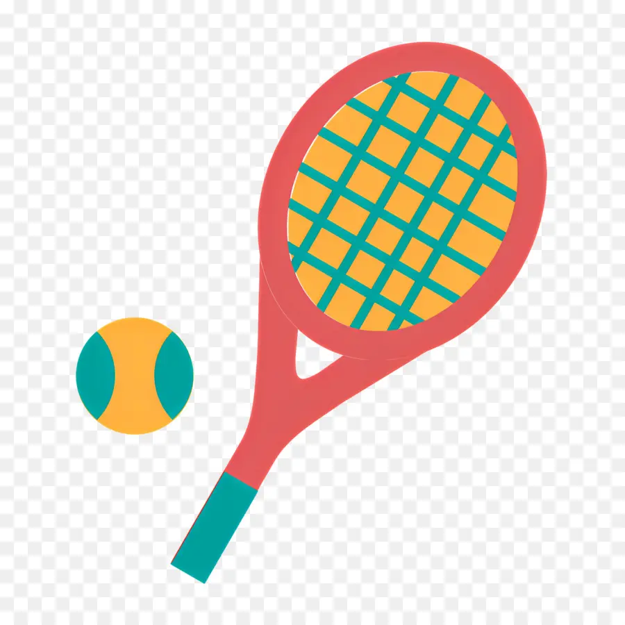 Tenis Raketi，Tenis Raketi Ve Topu PNG