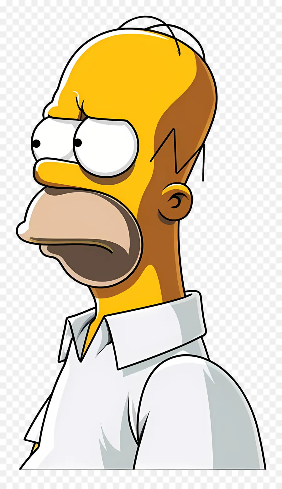 Homer Simpson，Çizgi Film Karakteri PNG