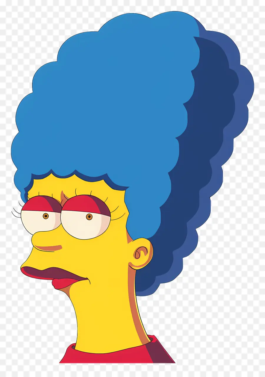 Marge Simpson，Karikatür PNG