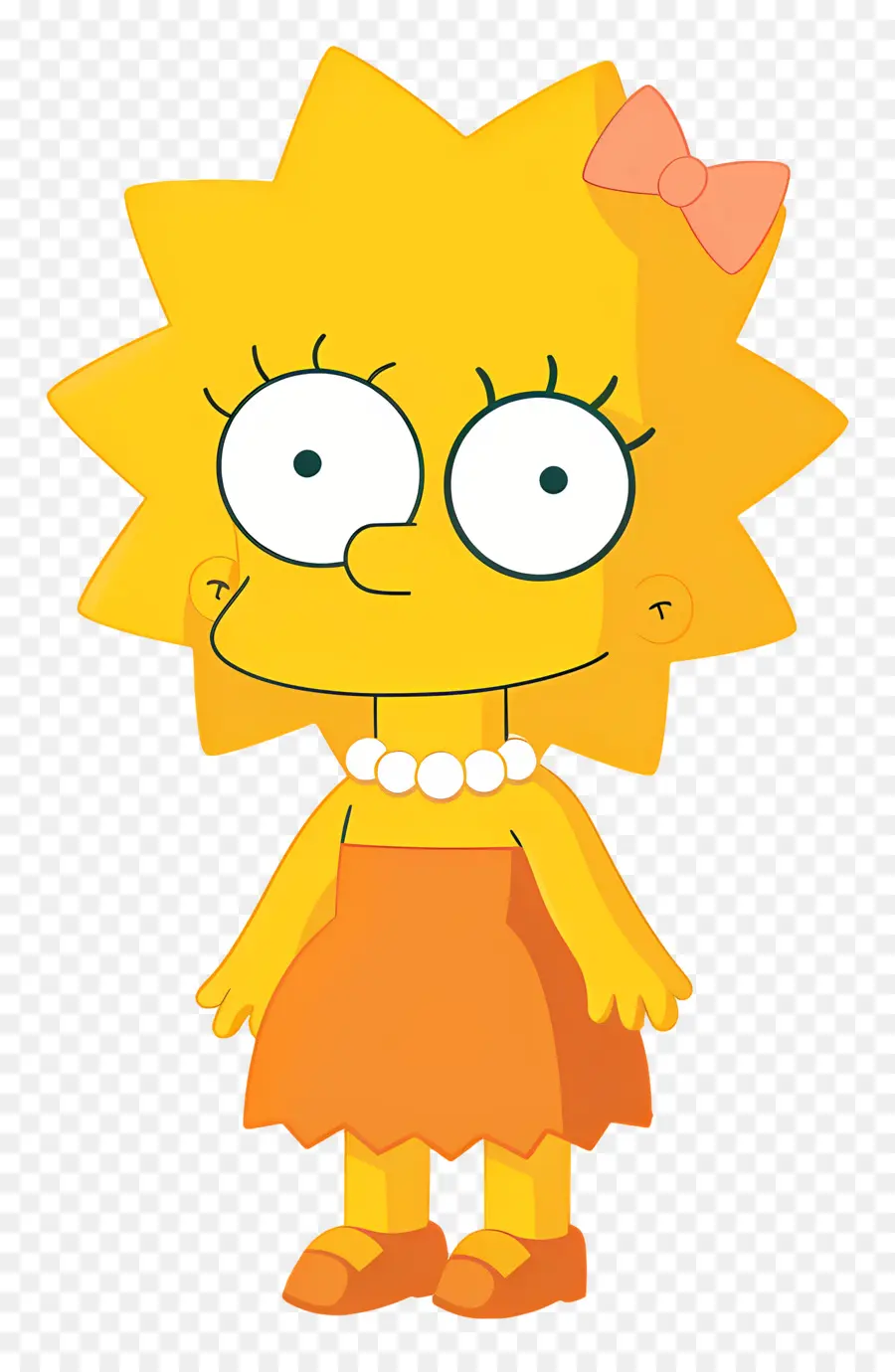 Maggie Simpson，Sarı çizgi Film Kız PNG