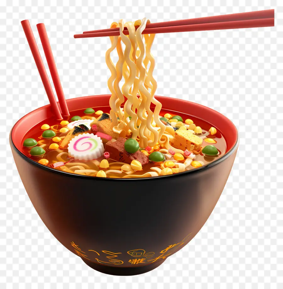 Ramen Çorbası，Bir Kase Ramen PNG