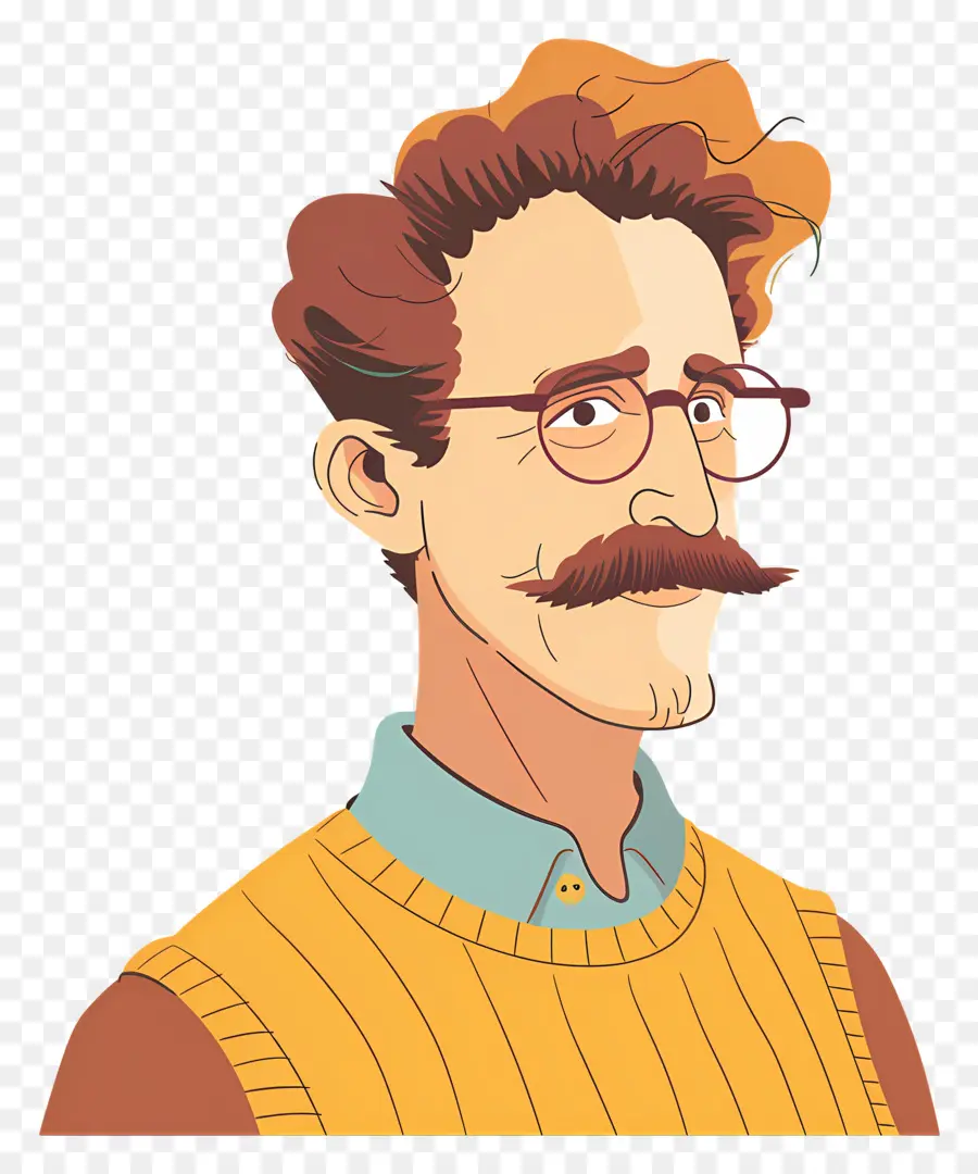 Ned Flanders，Gözlüklü Adam PNG