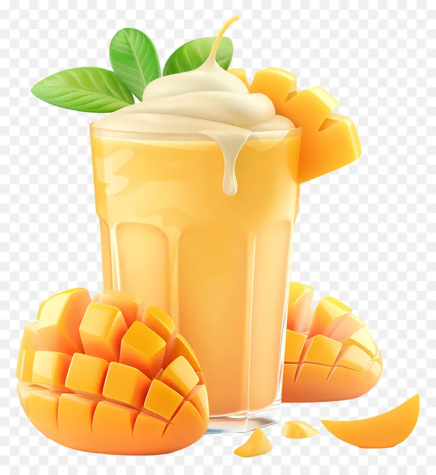 Mangolu Smoothie'ler，Mangolu Smoothie PNG